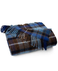 Prince of Scots Highland Tweeds Shetland Lambswool Throw, 55 " x 72"