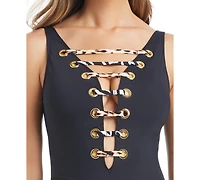 Bleu by Rod Beattie Women's What's In The Mix Printed Pareo