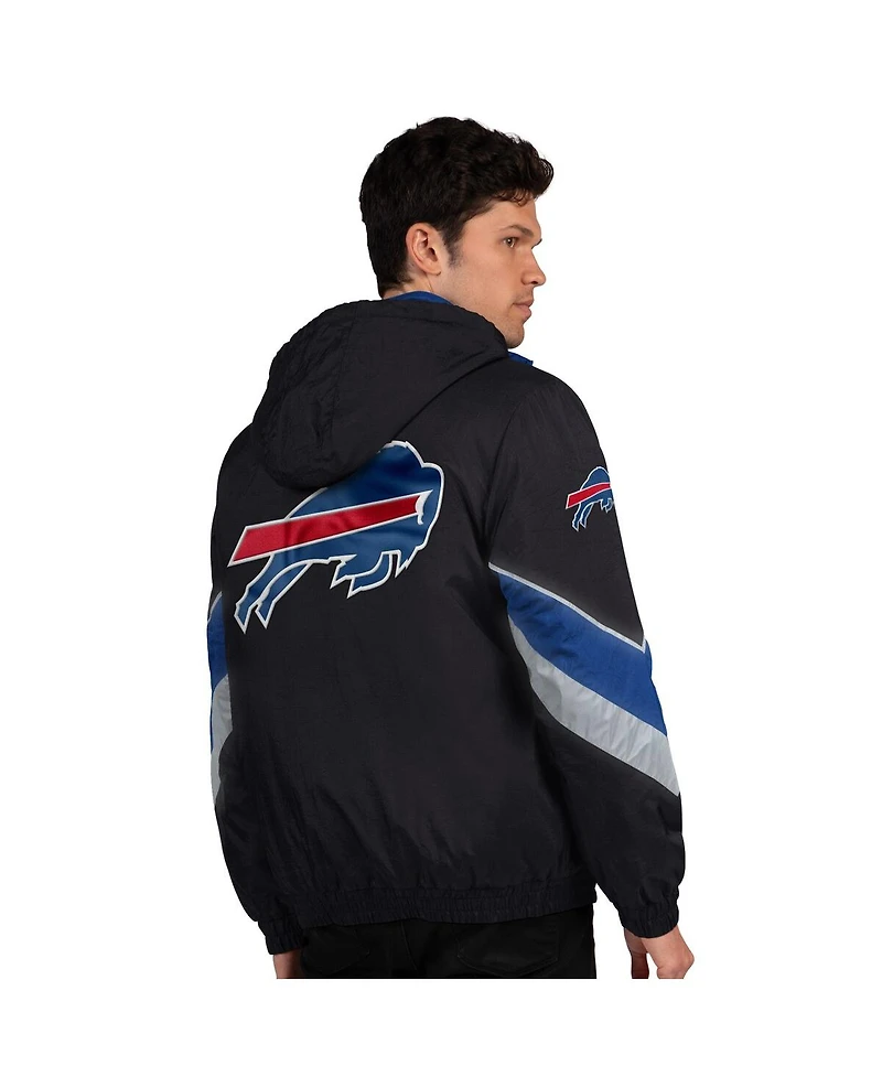 Starter Men's Black/Royal Buffalo Bills Thursday Night Gridiron Full-Zip Jacket