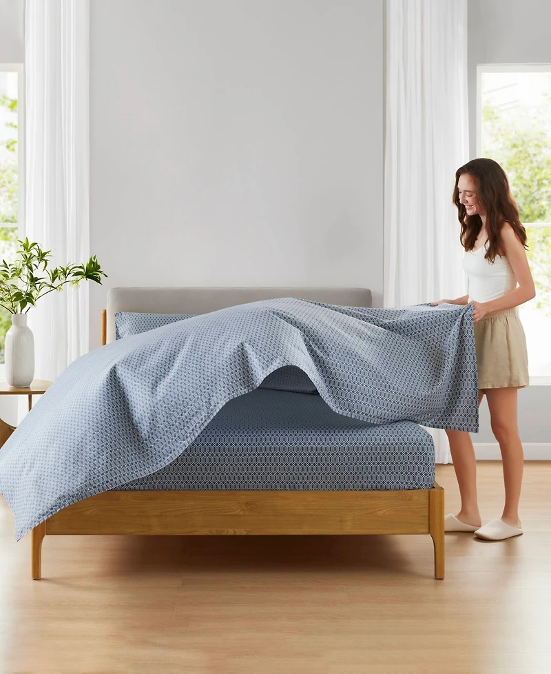 510 Design Super 144-Thread Count Cotton 4-Pc. Sheet Set