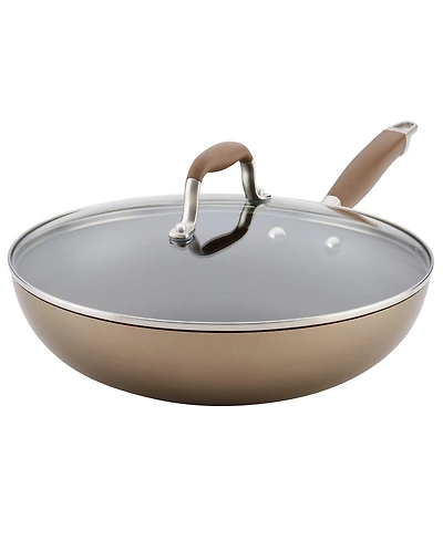 Anolon Advanced Home Hard-Anodized Nonstick Ultimate Pan, 12"