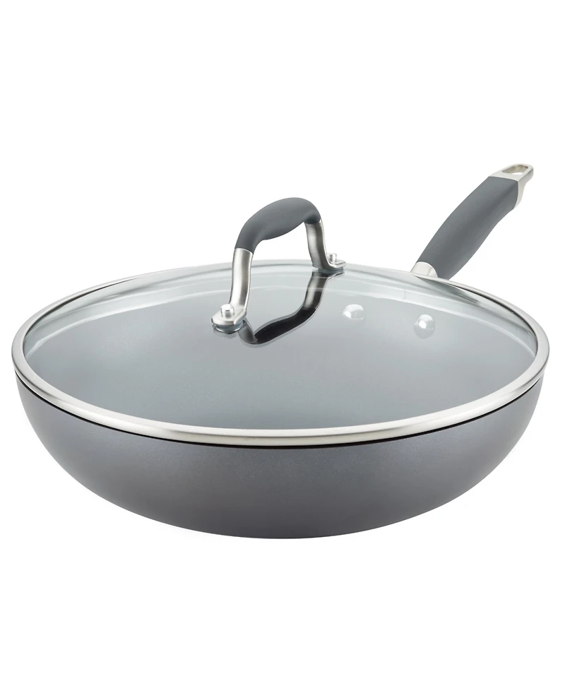 Anolon Advanced Home Hard-Anodized Nonstick Ultimate Pan, 12"