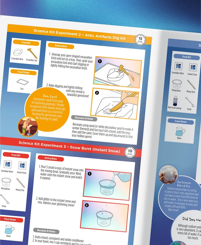 Discovery Kids Frozen Earth Science Kit