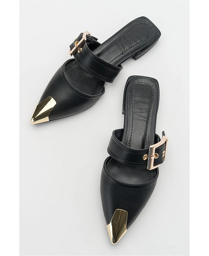 Prologue Shoes Women's Jenni Buckled Slide