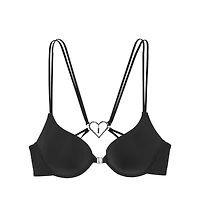 Lascana Women's Strappy Heart Push Up Bra