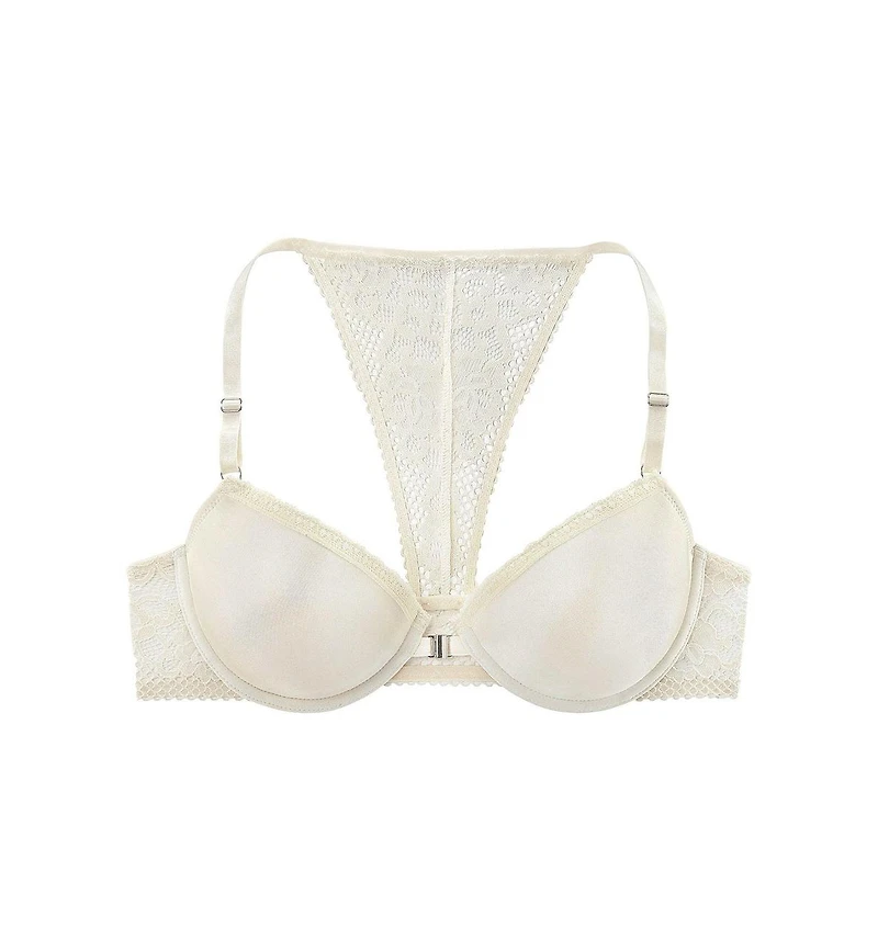 Lascana Women's Lace Back T-Shirt Bra