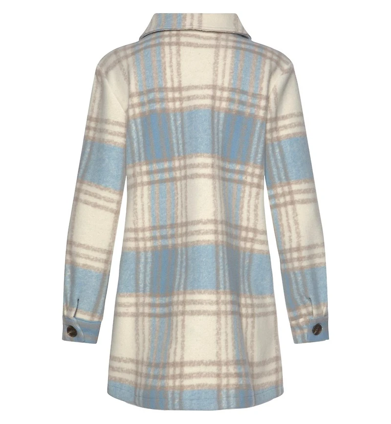 Lascana Women's Plaid Shirt Jacket