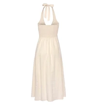Lascana Women's Flowy Halter Neck Dress