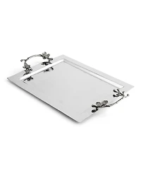 Michael Aram Black Orchid Handled Serving Tray