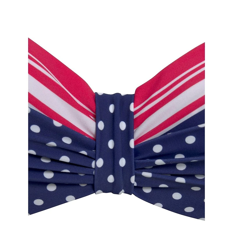 Lascana Women's Striped Polka Dot Underwire Bikini Swimsuit Top Bra Sizing