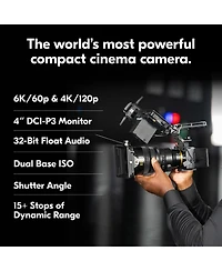 Nikon Zr 6K Cinema Camera with Nikkor Z 50mm f/1.4 Lens