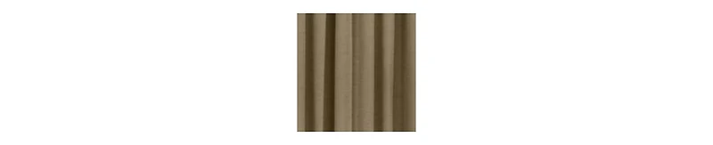 Commonwealth Ventura Tab Top Dressing Window Curtain Panel Pair - 52x63", Pebble