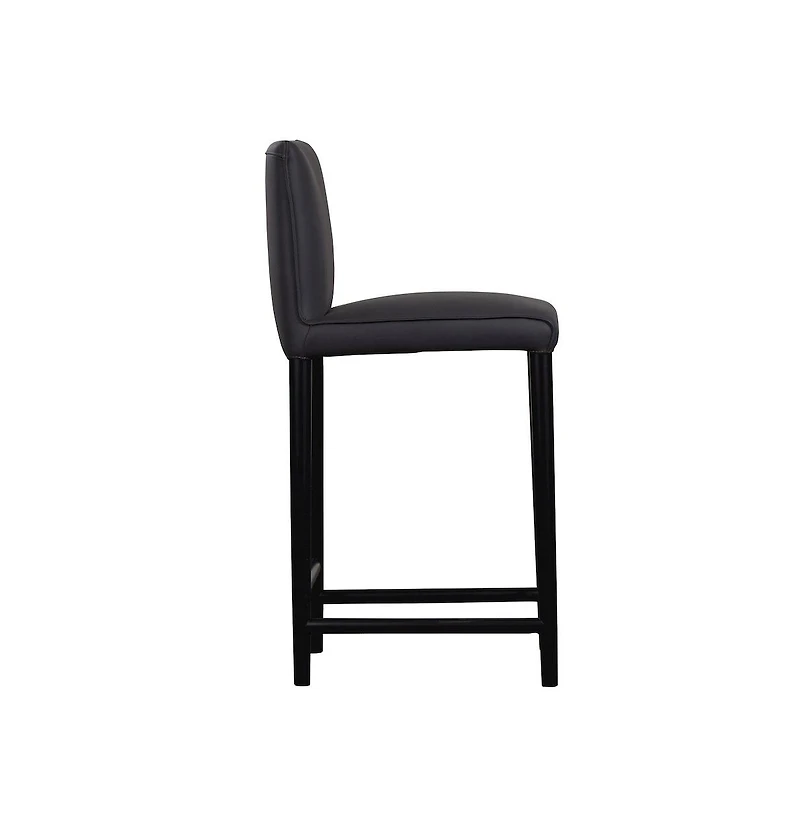 Rigel Full-Grain Leather Counter Chair