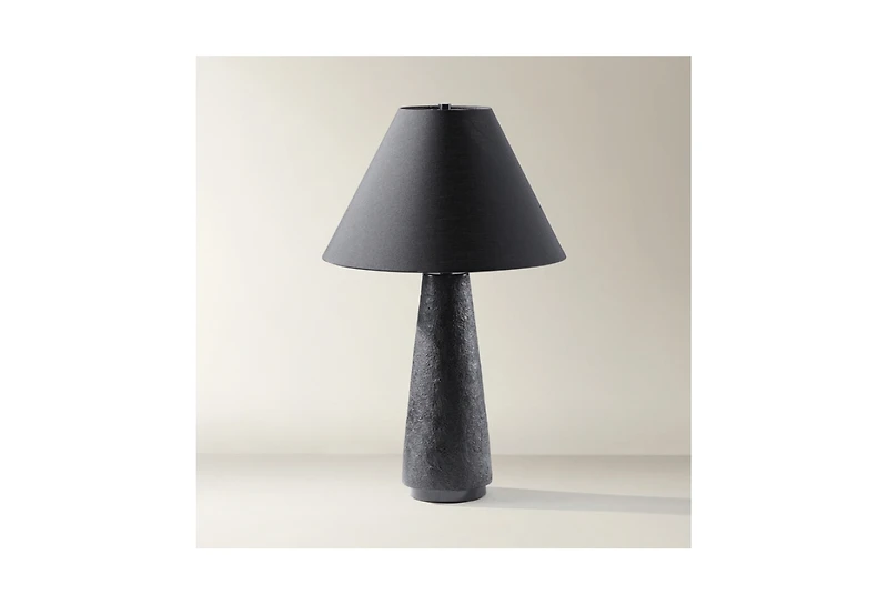 Z Gallerie Beton Table Lamp - Black