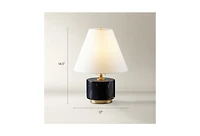 Z Gallerie Arden Travertine Table Lamp