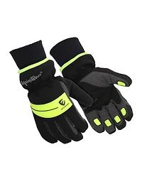 RefrigiWear Men's Endurance Touchscreen Grip Freezer Glove – -20°F Rated, Hi-Vis Accented, Reinforced Palm