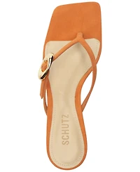 Schutz Women's Miriam Kitten Heel Dress Sandals