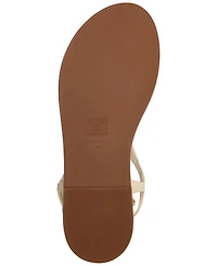 Schutz Women Lys Round Toe Flat Sandals