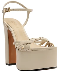 Schutz Women Tara Platform Block Heel Sandals