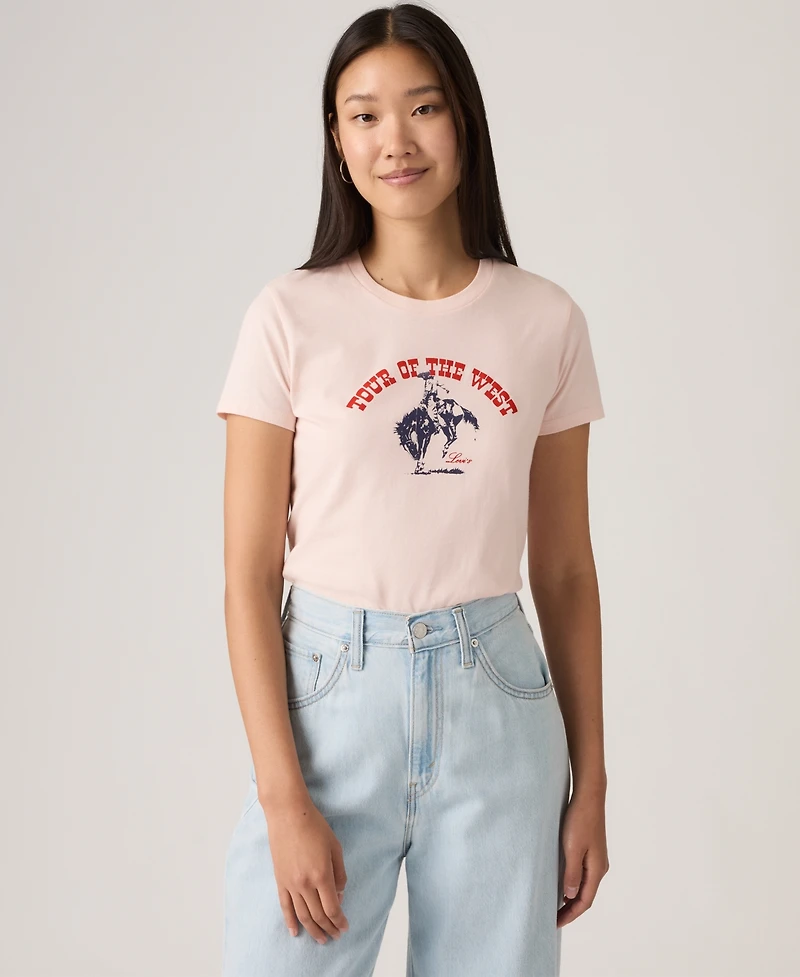 Levi's Women's Perfect Graphic Logo Cotton T-shirt