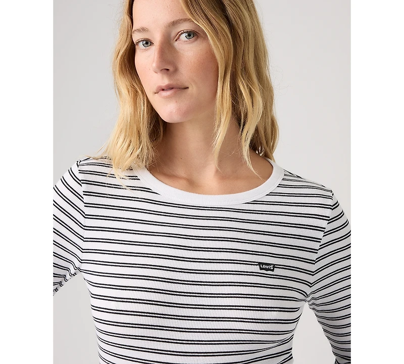 Levi's Women's Hayes Clara Strip Long Sleeve Top