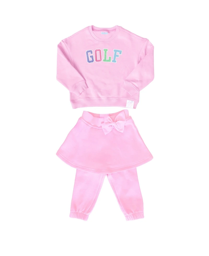 Bits & Bows Toddler Golf Sweatsuit