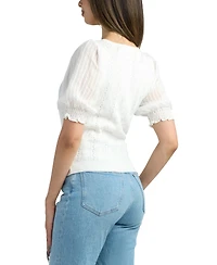 Bcx Junior's Resort Scoop Neck Sweater