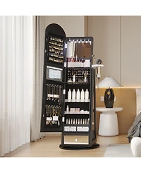 Vlsrka Solid Wood Full Length Mirror