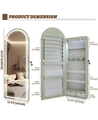 Vlsrka Rgb Led Full Length Mirror