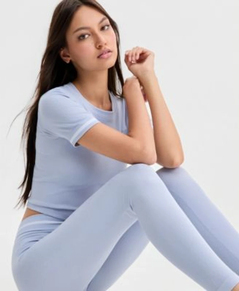 Guess Womens Pepi Cropped Top Pepi Seamless Leggings