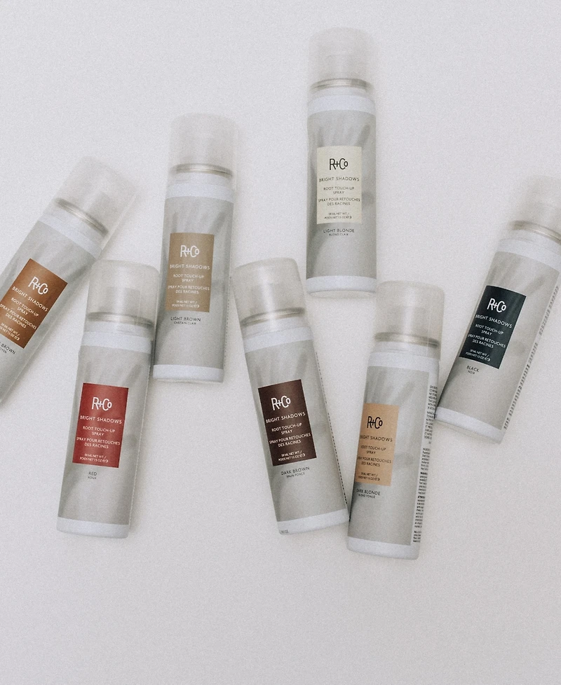 R+Co Bright Shadows Root Light Brown Touch Up Spray, 1.5 oz.