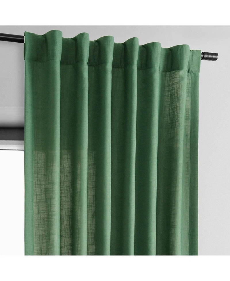 Half Price Drapes Classic Faux Linen Curtain