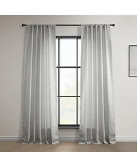 Half Price Drapes Euro Linen Room Darkening Curtain