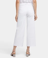 Nydj Women's Teresa Wide Leg Ankle Jeans