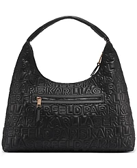 Karl Lagerfeld Paris Voyage Large Hobo Bag
