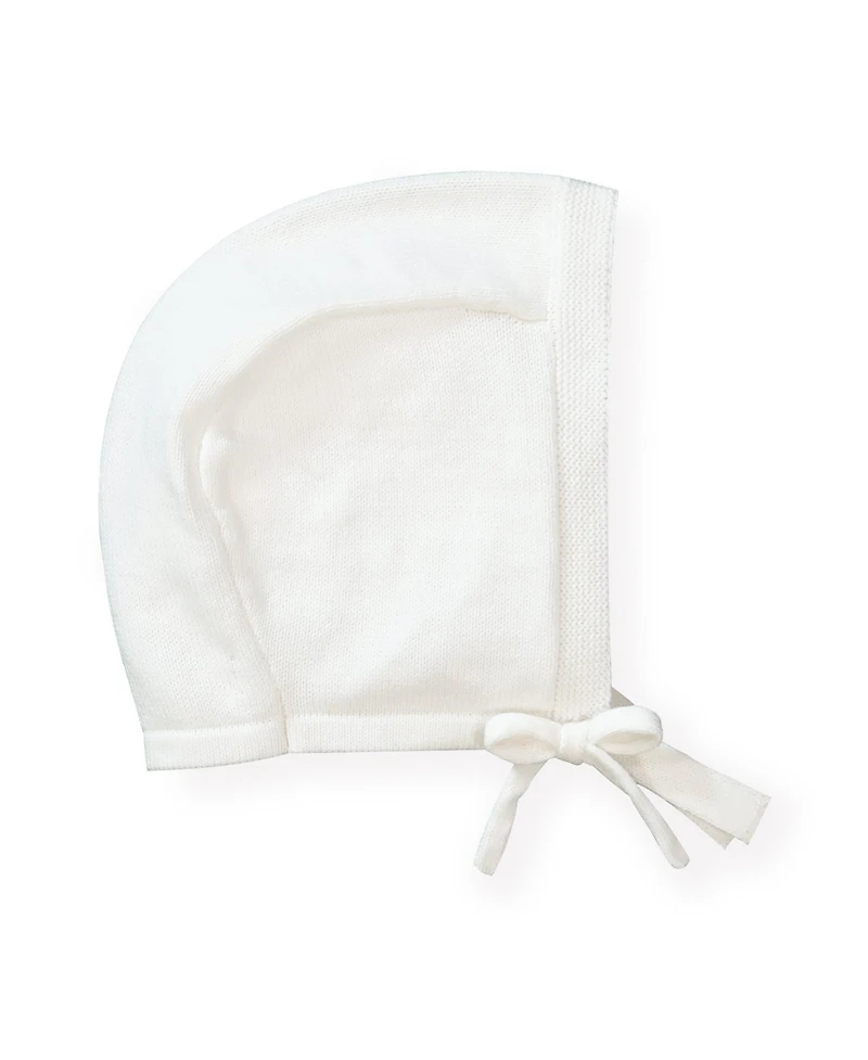 Hope & Henry Baby Boys Sweater Gown and Bonnet Set