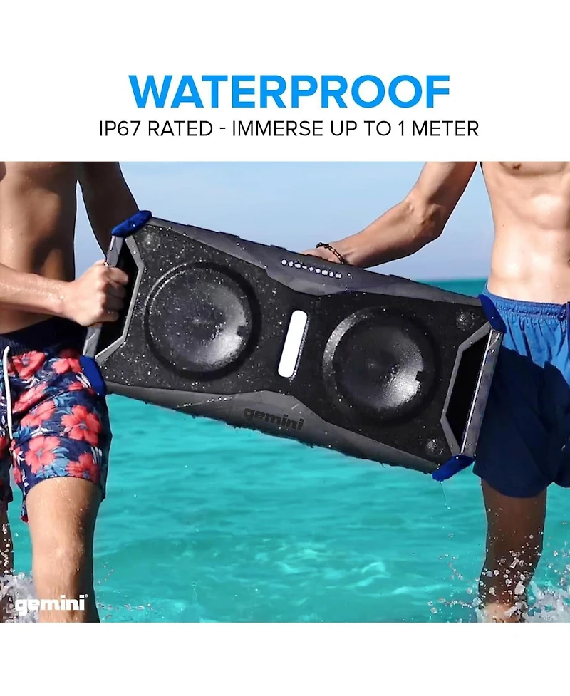 Gemini Sosp-8BGB Floating Waterproof Wireless Bluetooth Speaker (2025)