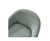 Hulala Home Augus Modern Boucle Armchair Chair with Adjustable Feet