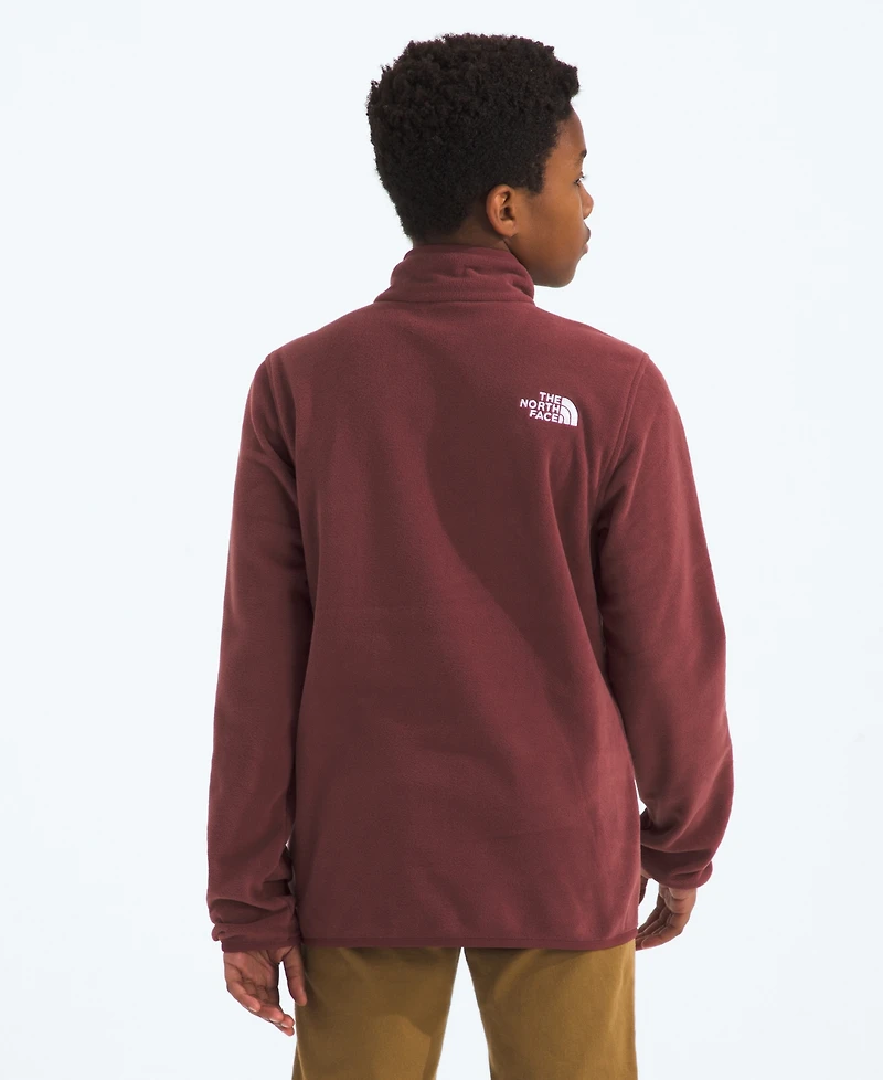 The North Face Boys and Girls 8-20 Glacier Quarter-Zip Jacket