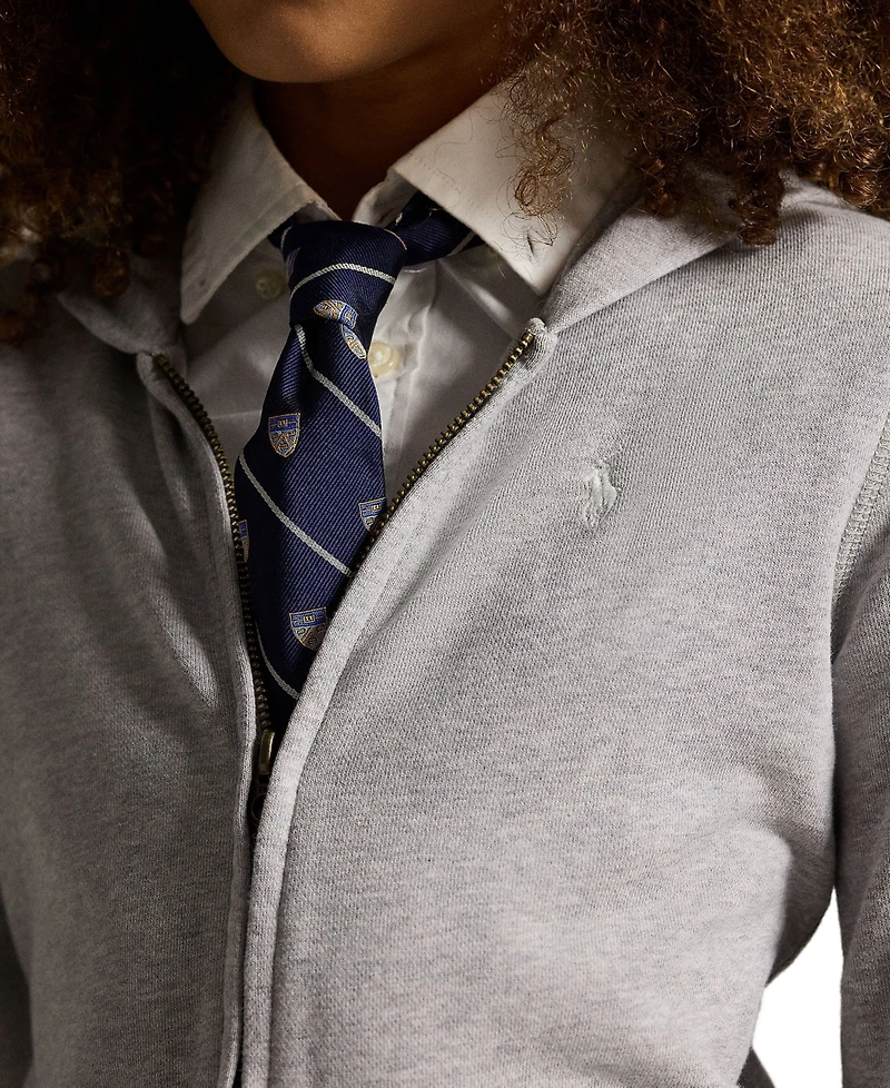 Polo Ralph Lauren Big Girls French Terry Full-Zip Hoodie