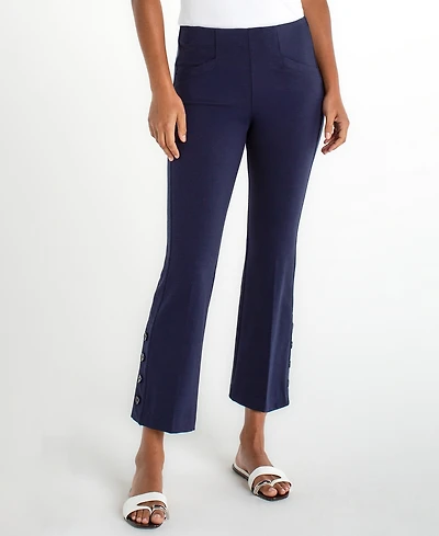 Liverpool Los Angeles Women's Pull-On Kick Flare Crop Pants