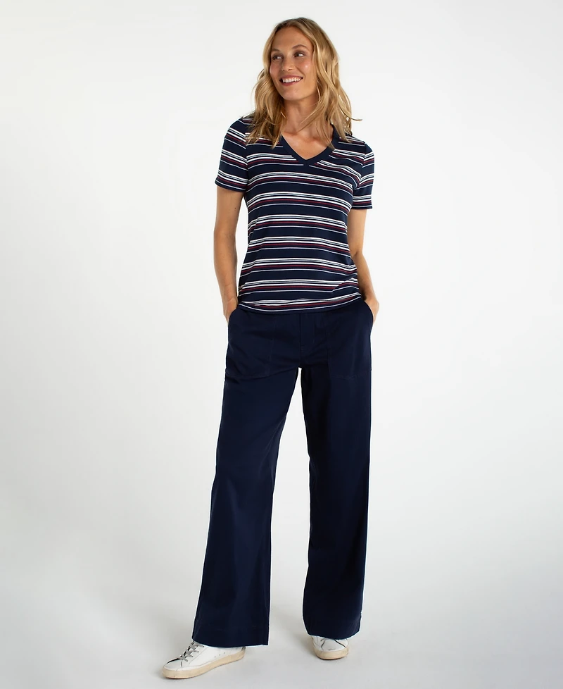 Liverpool Los Angeles Women's Short-Sleeve V-Neck T-Shirt