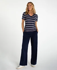 Liverpool Los Angeles Women's Short-Sleeve V-Neck T-Shirt