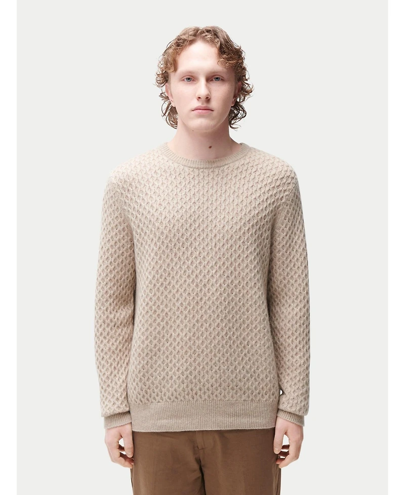 Gobi Cashmere Men's Cable Knit Sweater