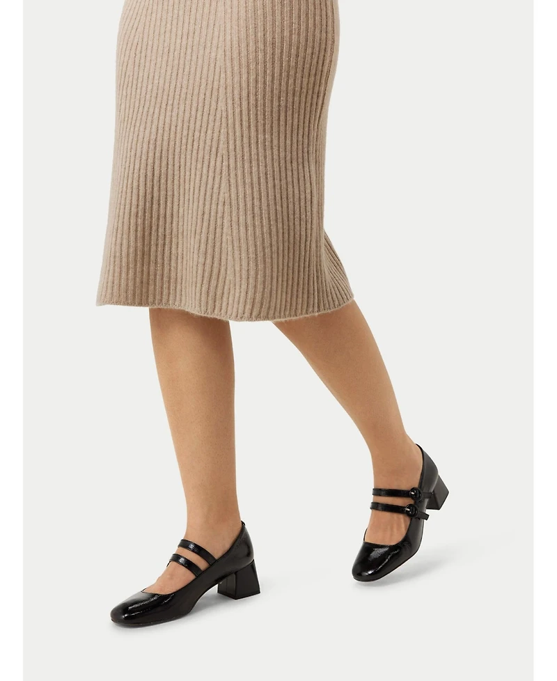 Gobi Cashmere Women's Midi Flared Skirt