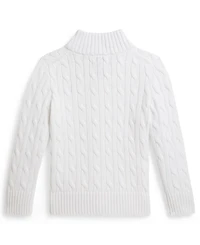 Polo Ralph Lauren Boys 2T-6 Cable-Knit Full-Zip Sweater