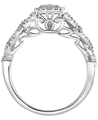 Macy's Diamond Ring (1/3 ct. t.w.) in 14k White Gold