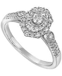 Macy's Diamond Ring (1/2 ct. t.w.) in 14k White Gold