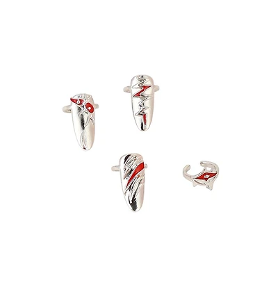 Sohi Women's The Wonder-Woman Nail Rings