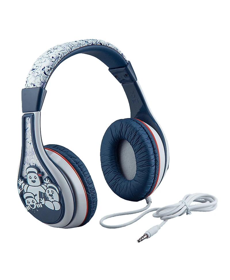 eKids Ghostbusters Kids Volume-Limited Wired Headphones